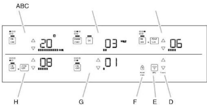 WHIRLPOOL WCE77US6HS - Panes de control - 1