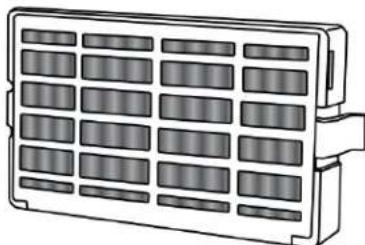 WHIRLPOOL WRF555SDHW - Install Air Filter (on some models) - 1