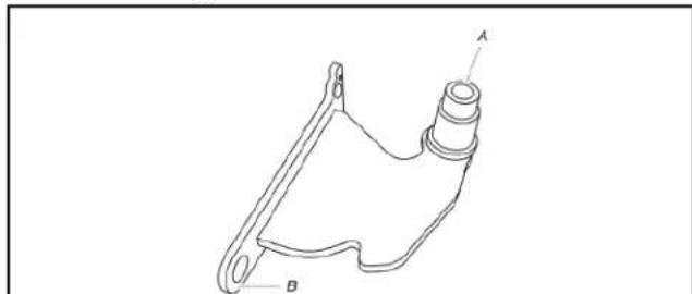 WHIRLPOOL WRF555SDHW - Reset Bottom Refrigerator Door Hinge - 2