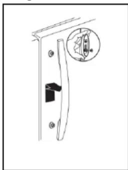 WHIRLPOOL WRF555SDHW - REFRIGERATOR DOOR HANDLES - 5