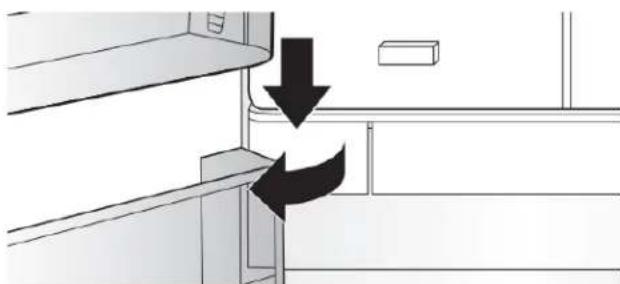 WHIRLPOOL WRF555SDHW - Style 1 - Bottom Left of Refrigerator Compartment - 1
