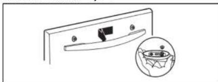 WHIRLPOOL WRF555SDHW - Freezer Door Handle Style 5 - 1
