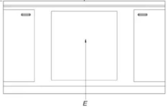 WHIRLPOOL WCG55US6HB - Cabinet Clearances - 4