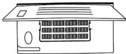 WHIRLPOOL WRS571CIHB - Installing the Air Filter (on some models) - 2