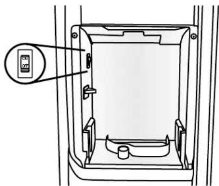 WHIRLPOOL WRS571CIHB - Turning the Ice Maker On/Off: - 1