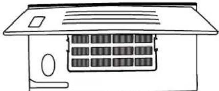 WHIRLPOOL WRS571CIHB - como instalar el filtro de aire (en algunos modelos) - 2