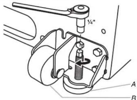 1/4" A B