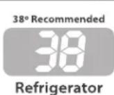 WHIRLPOOL WRF535SWHW - Para regular las temperaturas de punto de ajuste: - 1