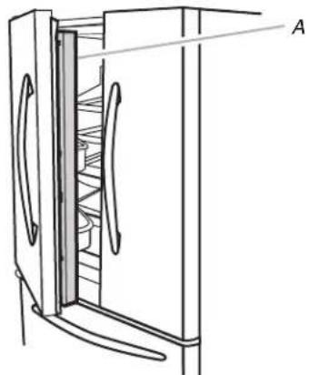 WHIRLPOOL WRF535SWHW - Cómo abrir y cerrar las puertas - 1