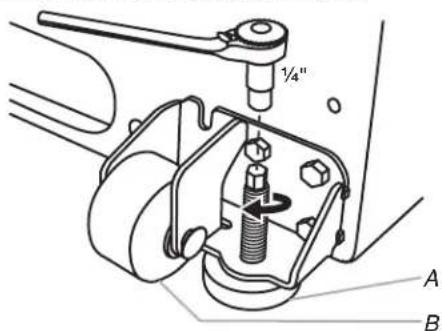 1/4" A B