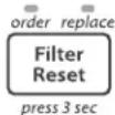 WHIRLPOOL WRF535SWHW - Restablecimiento de filtros - 1