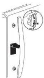 WHIRLPOOL WRF535SWHB - Poignées de porte du réfrigérateur (style 5) - 1