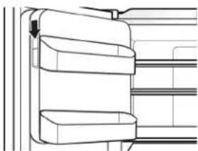 WHIRLPOOL WRF535SWHB - Mise en marche/arrêt de la machine à glaçons : - 1