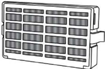 WHIRLPOOL WRF535SWHB - Installer le filtre à air (sur certains modèles) - 1