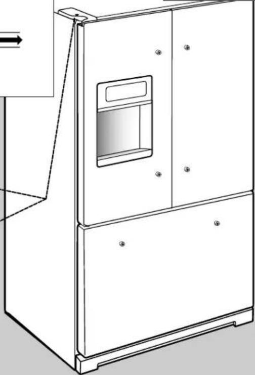 WHIRLPOOL WRF757SDHZ - Door Removal and Replacement - 6