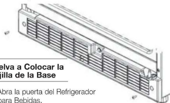 WHIRLPOOL WUB50X24HZ - Quite la Rejilla de la Base - 1