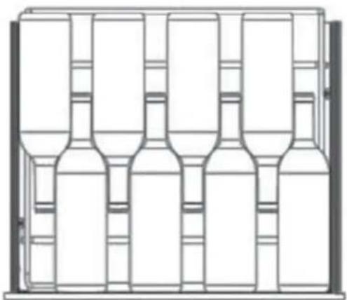 WHIRLPOOL WUB50X24HZ - Arandela de Vino Superior: - 1