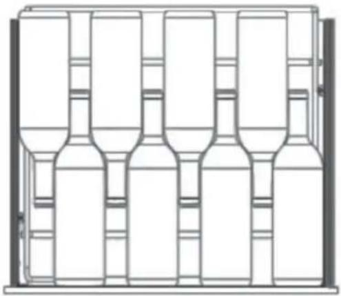WHIRLPOOL WUB50X24HZ - Casier à vin supérieur: - 1
