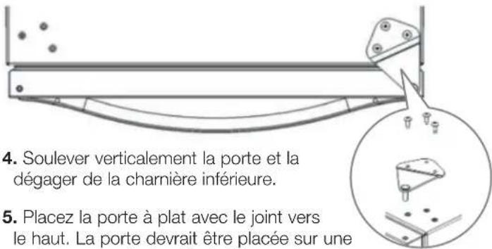 WHIRLPOOL WUB50X24HZ - Inversion du sens de l'ouverture de la Porte (facultatif) - 1