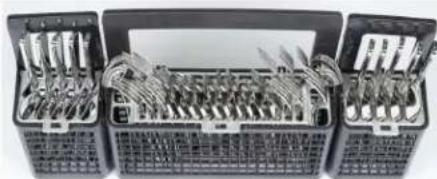 GE Profile PDT715SMNES - Deep Clean Silverware Jets (on some models) - 5