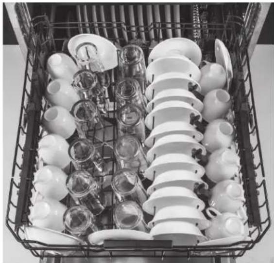 GE Profile PDT715SMNES - Place Settings - Upper Rack - 4