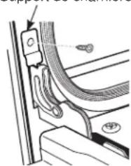 GE Profile PTD7000FNDS - Pour retirer la porte : - 1
