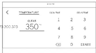 GE Profile PTD7000FNDS - Configuración de Temperatura Específica - 2