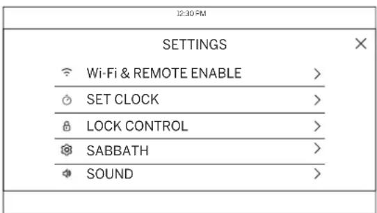 GE Profile PTD7000FNDS - Settings (Configuraciones) (Cont.) - 1