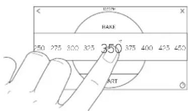 GE Profile PTD7000FNDS - Specific Temperature Setting - 1