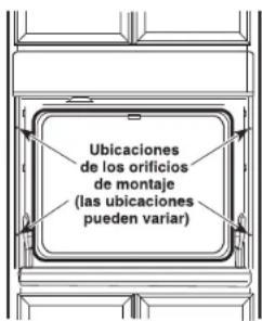 GE Profile PKS7000BNTS - 10A INSTALE LOS TORNILLOS DE MONTAJE (HORNO SUPERIOR EN HORNOS COMBINADOS) - 2