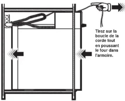 GE Profile PKS7000BNTS - GLISSER LE FOUR DANS L'OUVERTURE - 1