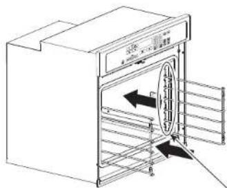 GE Profile PKS7000BNTS - OVEN RACK GUIDE INSTALLATION (IF APPLICABLE) - 1