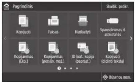 CANON iSENSYS MF543x - Prieš pradėdami konfigūravimą - 1