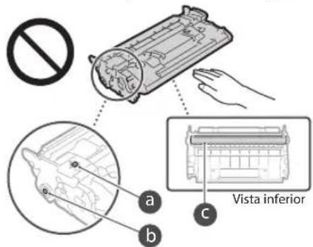 CANON iSENSYS MF543x - Manipulación del cartucho de tóner - 2