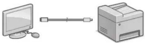 CANON iSENSYS MF543x - Pentru conectare prin USB - 1