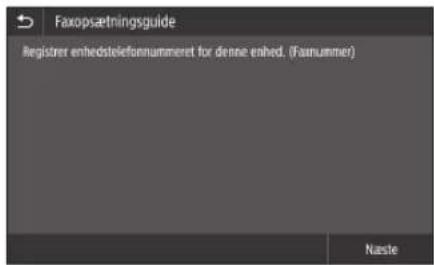 CANON iSENSYS MF543x - Før du starter konfigurationen - 2