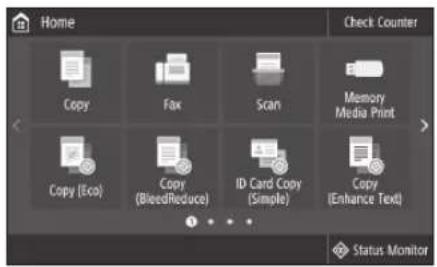 CANON iSENSYS MF543x - Before starting the configuration - 1