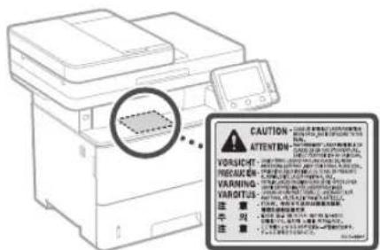 CANON iSENSYS MF543x - Lazer Güvenliği - 1