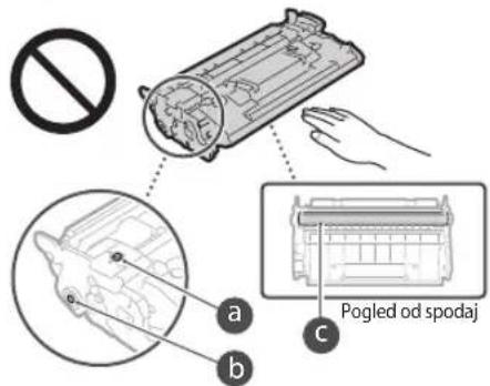 CANON iSENSYS MF543x - Ravnanje s kartušo s tonerjem - 2