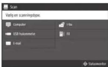 CANON iSENSYS MF543x - Sådan scannes fra en computer - 1