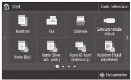CANON iSENSYS MF543x - Voordat u de configuratie start - 1