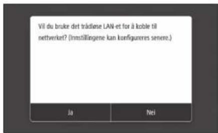 CANON iSENSYS MF543x - Konfigurere tilkoblingsmetode til en datamaskin - 1