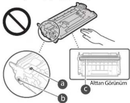 CANON iSENSYS MF543x - Toner kartuşunu tutma - 2