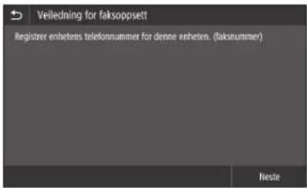 CANON iSENSYS MF543x - Konfigurere faksinnstillinger - 2