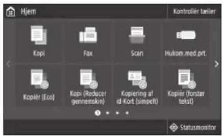 CANON iSENSYS MF543x - Før du starter konfigurationen - 1