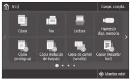 CANON iSENSYS MF543x - Abans d'iniciar la configuració - 1