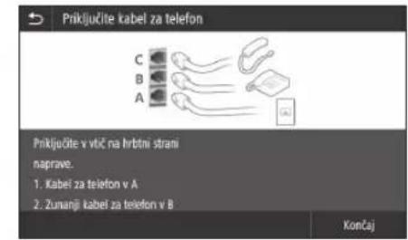 CANON iSENSYS MF543x - Pred začetkom konfiguriranja - 4