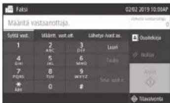 CANON iSENSYS MF543x - Hyödyllisiä faksitoimintoja - 2