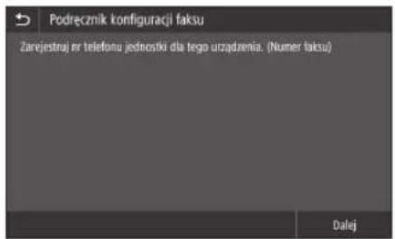 CANON iSENSYS MF543x - Przed rozpoczęciem procesu konfiguracji: - 2