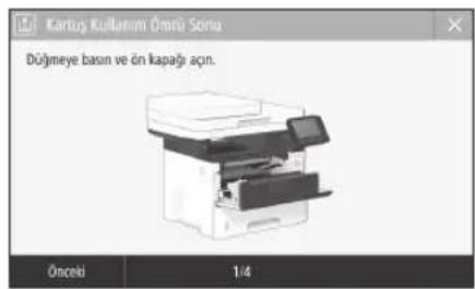 CANON iSENSYS MF543x - Toner Kartuşunu Değiştirme - 1